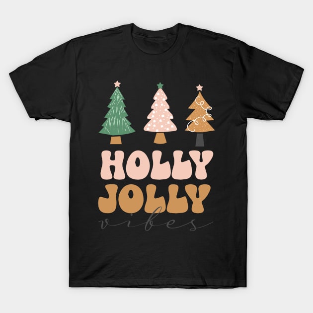 Holly Jolly Merry Christmas T-Shirt by MarCreative